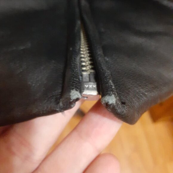 PELLE STUDIO WILSONS LEATHER WOMEN'S BLACK SOFT GENUINE LEATHER COAT Size XL - Picture 5 of 16